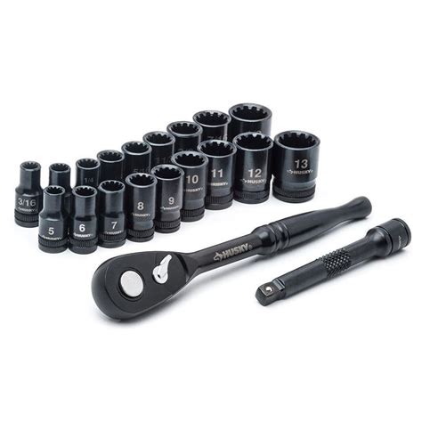 and 38 in. . Husky ratchet sets